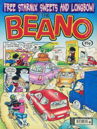 Cover for The Beano (D.C. Thomson, 1950 series) #3380