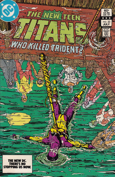 Cover for The New Teen Titans (DC, 1980 series) #33 [Direct]