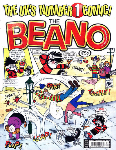 Cover for The Beano (D.C. Thomson, 1950 series) #3391