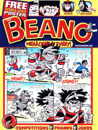 Cover for The Beano (D.C. Thomson, 1950 series) #3407