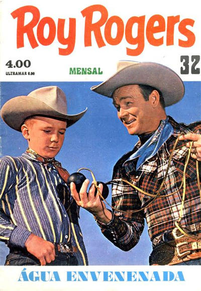 Cover for Roy Rogers e o Trigger (Suplemento ao Mundo de Aventuras) (Agência Portuguesa de Revistas, 1972 series) #32