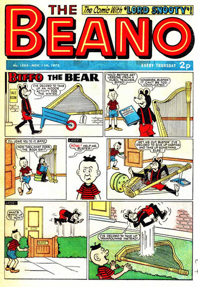 Cover for The Beano (D.C. Thomson, 1950 series) #1582