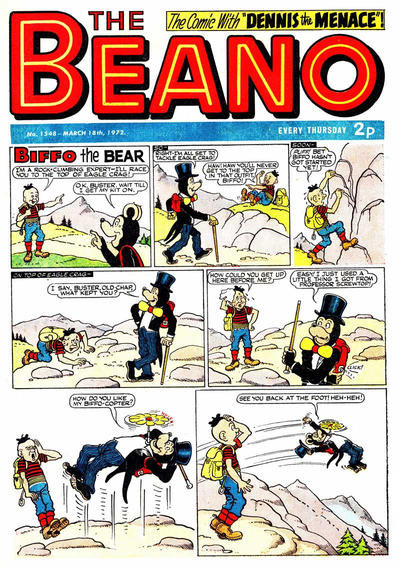Cover for The Beano (D.C. Thomson, 1950 series) #1548