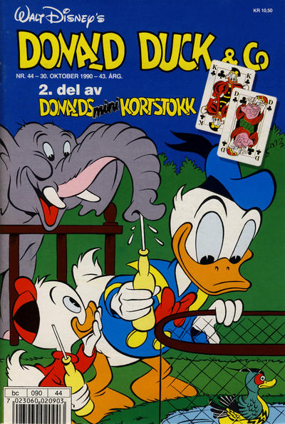 Cover for Donald Duck & Co (Hjemmet / Egmont, 1948 series) #44/1990