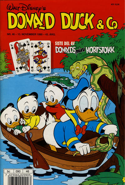 Cover for Donald Duck & Co (Hjemmet / Egmont, 1948 series) #46/1990
