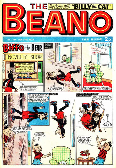 Cover for The Beano (D.C. Thomson, 1950 series) #1580