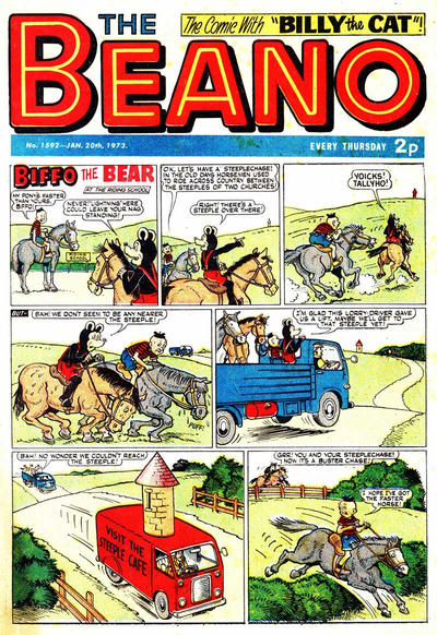 Cover for The Beano (D.C. Thomson, 1950 series) #1592
