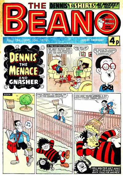 Cover for The Beano (D.C. Thomson, 1950 series) #1784