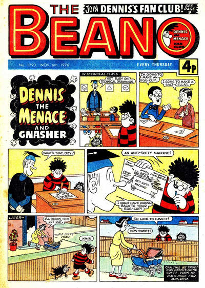 Cover for The Beano (D.C. Thomson, 1950 series) #1790