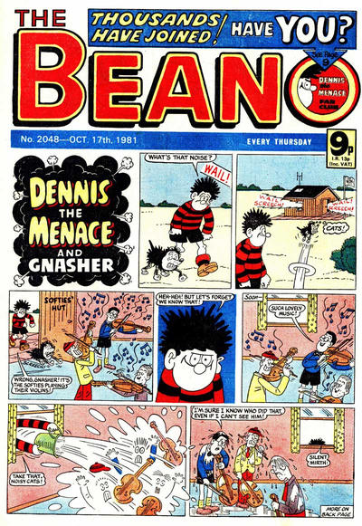 Cover for The Beano (D.C. Thomson, 1950 series) #2048