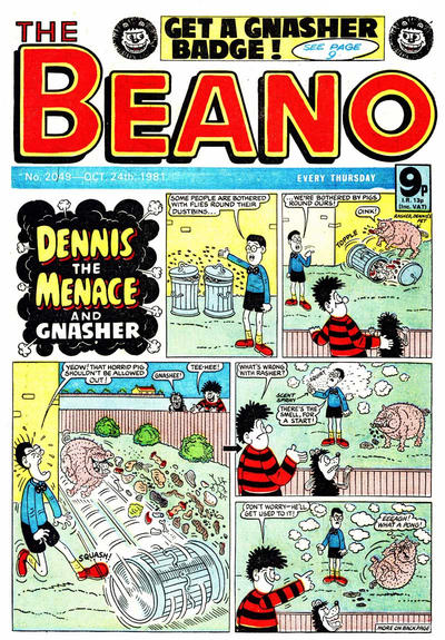 Cover for The Beano (D.C. Thomson, 1950 series) #2049