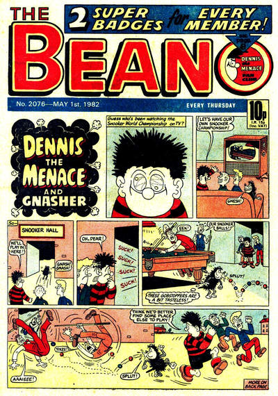 Cover for The Beano (D.C. Thomson, 1950 series) #2076