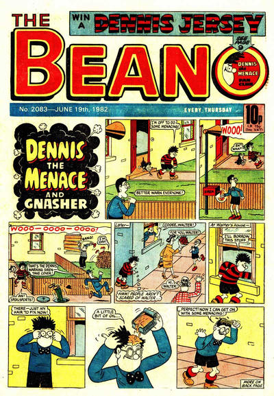 Cover for The Beano (D.C. Thomson, 1950 series) #2083