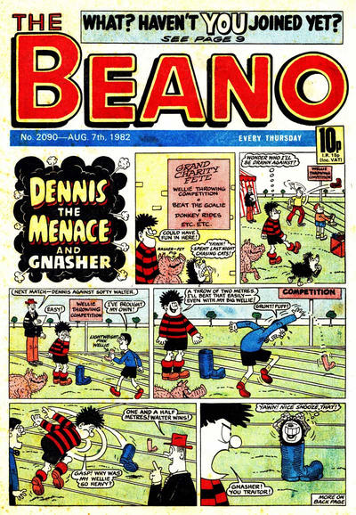 Cover for The Beano (D.C. Thomson, 1950 series) #2090