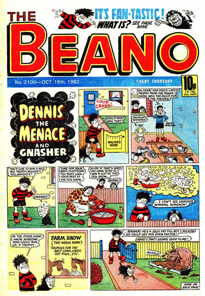 Cover for The Beano (D.C. Thomson, 1950 series) #2100