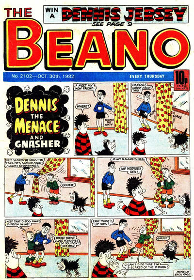 Cover for The Beano (D.C. Thomson, 1950 series) #2102