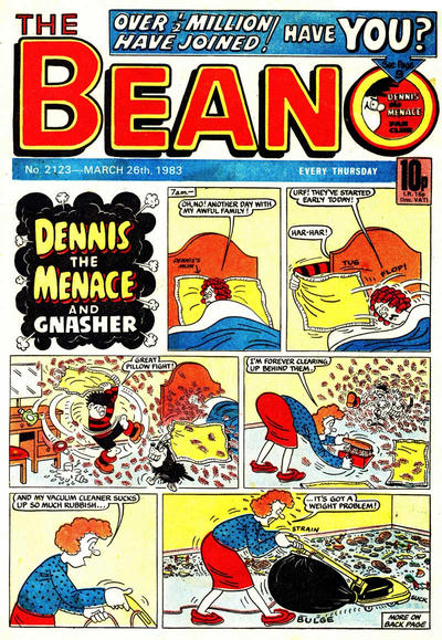 Cover for The Beano (D.C. Thomson, 1950 series) #2123