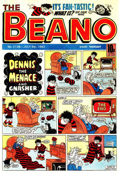Cover for The Beano (D.C. Thomson, 1950 series) #2138