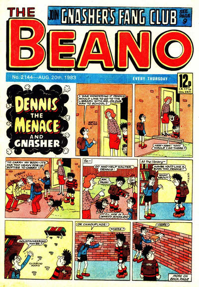 Cover for The Beano (D.C. Thomson, 1950 series) #2144