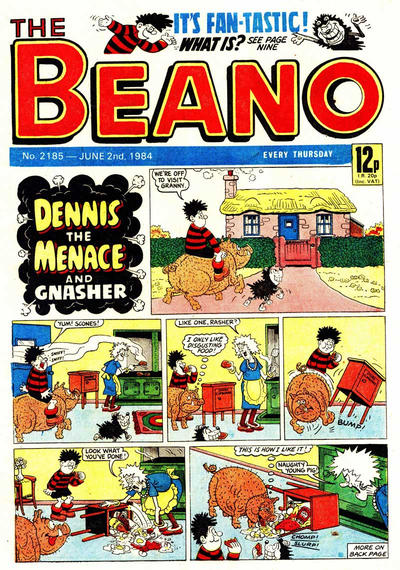 Cover for The Beano (D.C. Thomson, 1950 series) #2185