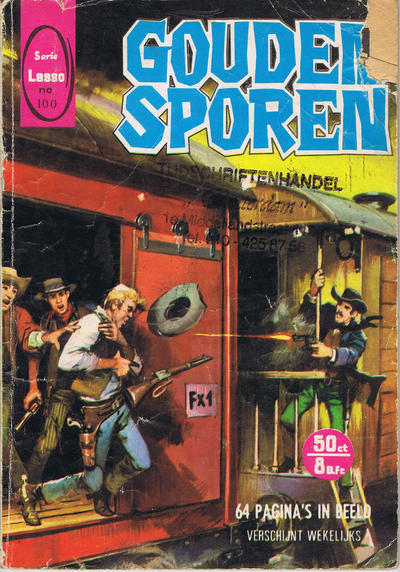 Cover for Lasso (Nooit Gedacht [Nooitgedacht], 1963 series) #100