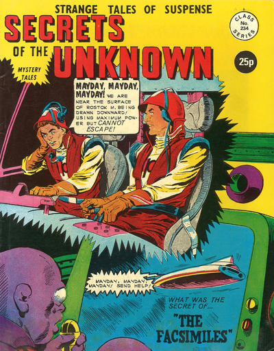 Cover for Secrets of the Unknown (Alan Class, 1962 series) #234