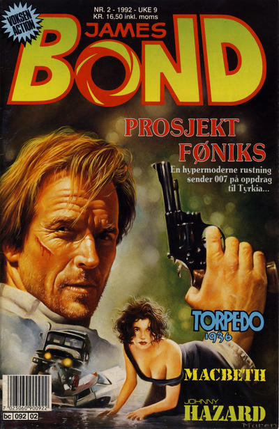 Cover for James Bond (Semic, 1979 series) #2/1992