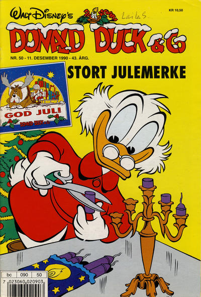 Cover for Donald Duck & Co (Hjemmet / Egmont, 1948 series) #50/1990