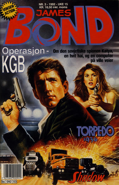 Cover for James Bond (Semic, 1979 series) #3/1992