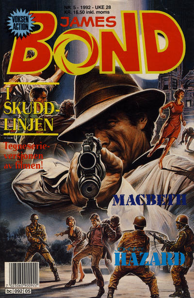 Cover for James Bond (Semic, 1979 series) #5/1992