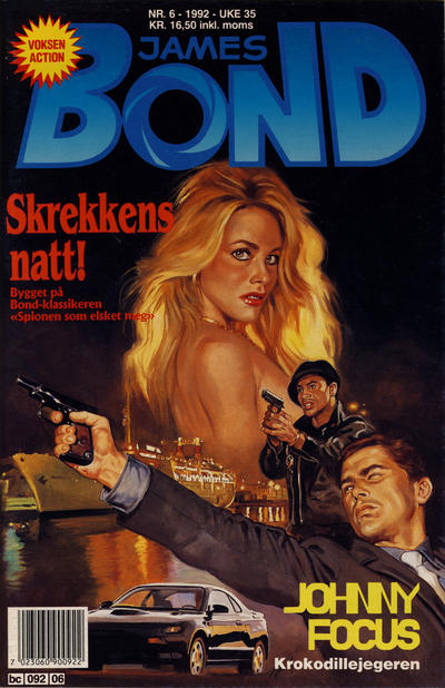 Cover for James Bond (Semic, 1979 series) #6/1992