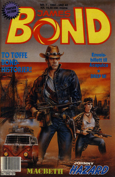 Cover for James Bond (Semic, 1979 series) #7/1992