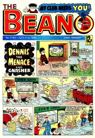 Cover for The Beano (D.C. Thomson, 1950 series) #2192
