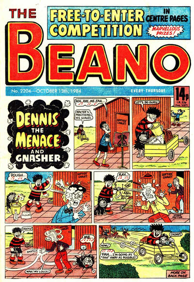 Cover for The Beano (D.C. Thomson, 1950 series) #2204