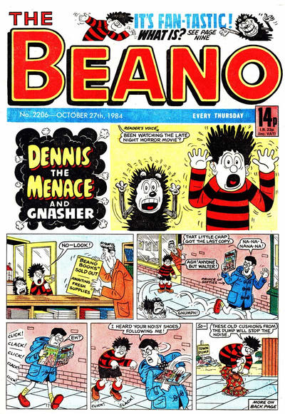 Cover for The Beano (D.C. Thomson, 1950 series) #2206