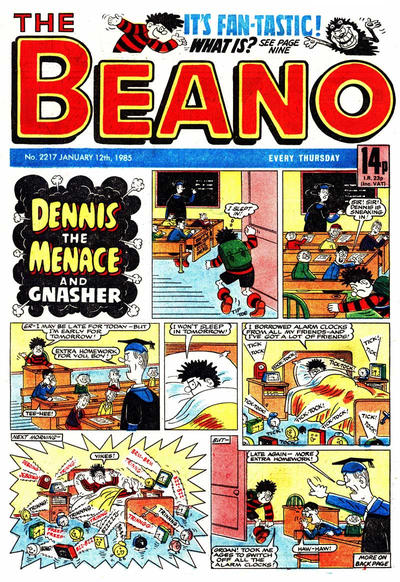 Cover for The Beano (D.C. Thomson, 1950 series) #2217