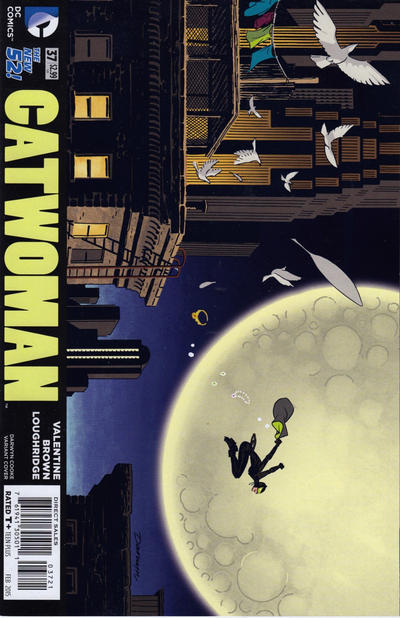 Cover for Catwoman (DC, 2011 series) #37 [Darwyn Cooke Cover]