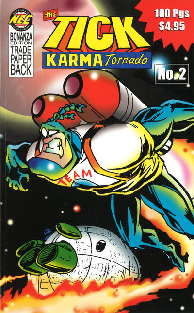 Cover for The Tick: Karma Tornado Bonanza (New England Comics, 1999 series) #2