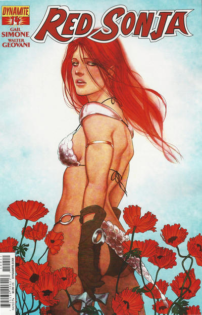 Cover for Red Sonja (Dynamite Entertainment, 2013 series) #14 [Main Cover]