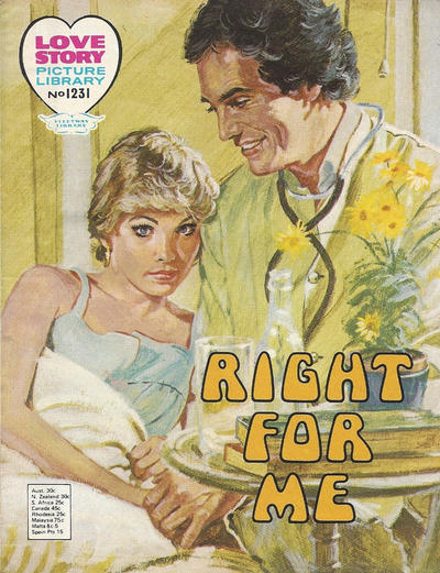 Cover for Love Story Picture Library (IPC, 1952 series) #1231 [Overseas Edition]