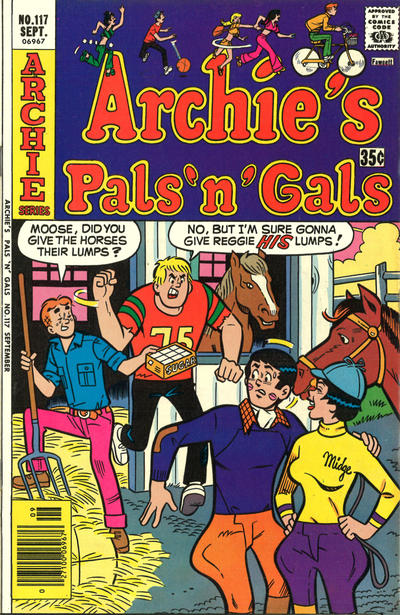 Cover for Archie's Pals 'n' Gals (Archie, 1952 series) #117