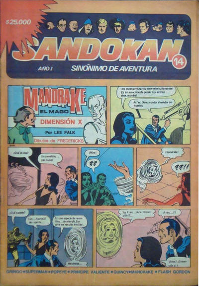 Cover for Sandokan (Editorial Columba, 1982 series) #14
