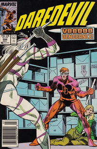 Cover Thumbnail for Daredevil (Marvel, 1964 series) #244 [Newsstand]