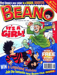 Cover Thumbnail for The Beano (D.C. Thomson, 1950 series) #2931