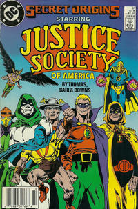 Cover for Secret Origins (DC, 1986 series) #31 [Newsstand]