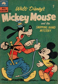 Cover Thumbnail for Walt Disney's Mickey Mouse (W. G. Publications; Wogan Publications, 1956 series) #41