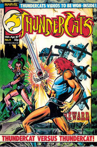 Cover Thumbnail for ThunderCats (Marvel UK, 1987 series) #4