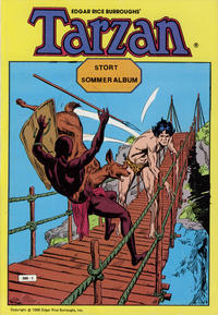 Cover Thumbnail for Tarzan album (Atlantic Forlag, 1977 series) #Sommer 1988 - Sommeralbum