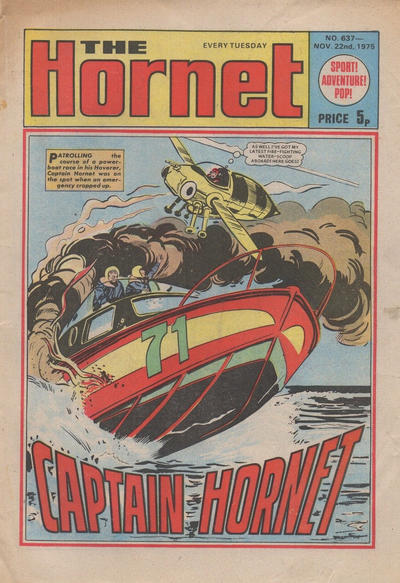 Cover for The Hornet (D.C. Thomson, 1963 series) #637
