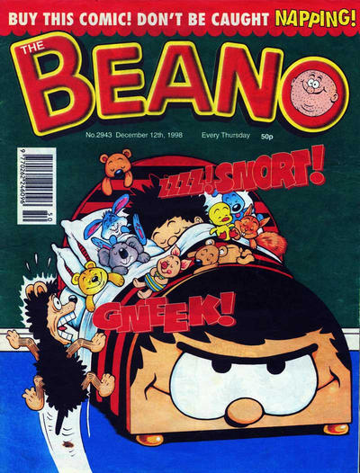 Cover for The Beano (D.C. Thomson, 1950 series) #2943